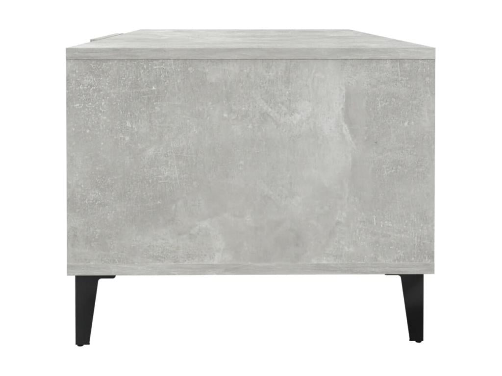 Coffee table, concrete grey, 102x50x40 cm, engineered wood, DFYL40240