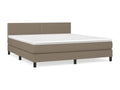 Upholstered bed base with Boisona mattress 180x200 cm Fabric YWHS32484