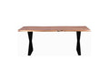 Boisona Wooden Dining Table 180cm Brown / Black ETED33615