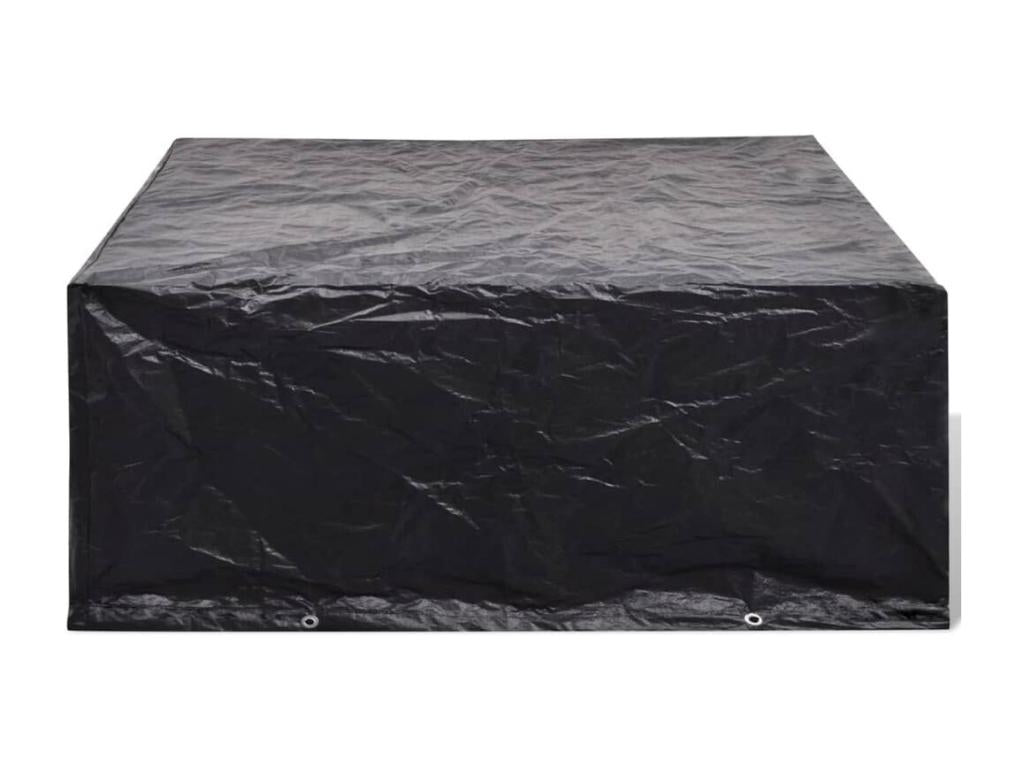 2-piece garden furniture covers with 10 eyelets, 260x260x90 cm AIUA16693