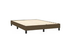 Boisona bed base with mattress, dark brown, 140x190 MKDF82986