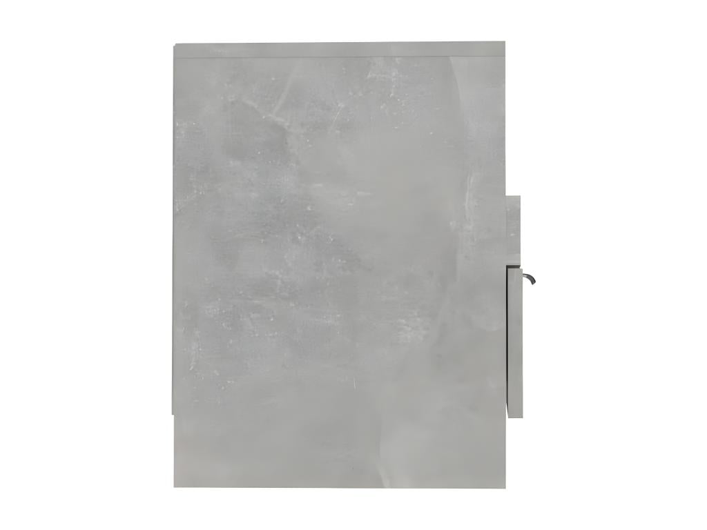 TV stand, concrete grey, 150x33.5x45 cm, engineered wood, YUDU59450