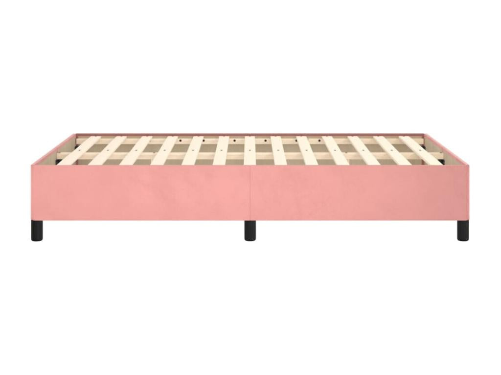 Pink velvet bed frame 120x190 CFBS23065