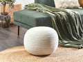 Boisona Pouf 50 cm 50 cm White KTBR60976