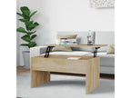 Boisona oak coffee table 80x50.5x41.5 cm engineered wood RXYM76687