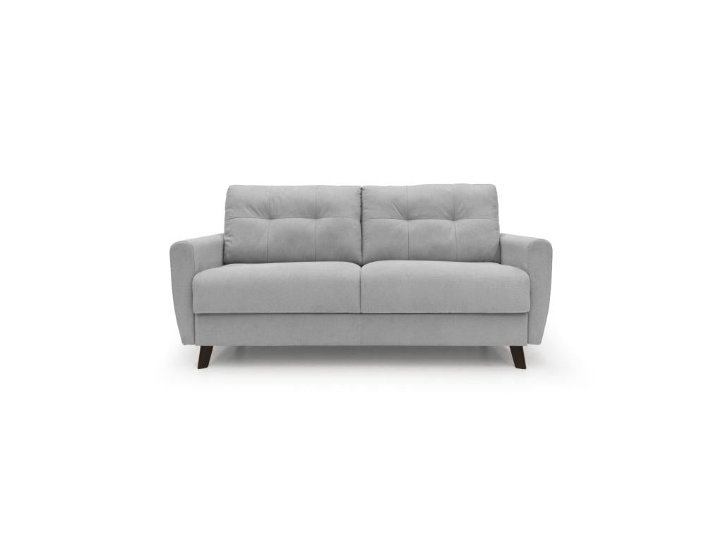 Boisona Convertible Sofa Bed in Soft Waterproof Fabric T02 208 cm Matte - 160x197 Light Grey WEPZ96044