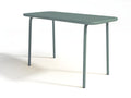 Children's metal garden table, 80 cm long - Almond green - Boisona LFHJ48911