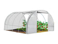 Boisona 4x3m FSIX90919 4-Season Tunnel Greenhouse, 12m², White