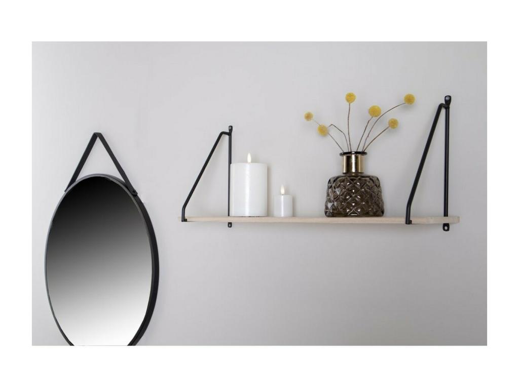 Arnhem Brown Shelf 17x65x27 cm Boisona ELEQ08099