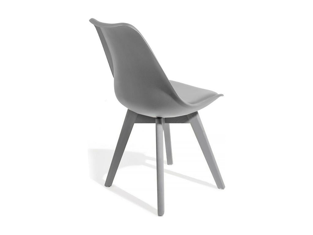 Set of 4 GREY chairs HJKC68019
