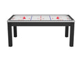 Boisona Convertible Air Hockey Table 213cm Black CHLQ39132