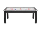 Boisona Convertible Air Hockey Table 213cm Black CHLQ39132