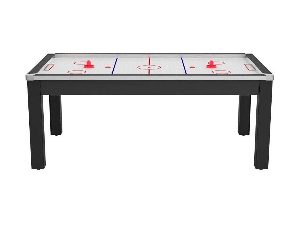 Boisona Convertible Air Hockey Table 213cm Black CHLQ39132