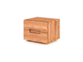 Boisona - Bedside table with drawers in natural oiled beech heartwood JUWP31486
