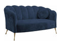 Boisona 151 Blue Sofa 155x83x78cm Upholstery Metal Legs XRNL03977
