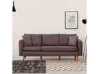 Boisona 3-seater sofa in Anthracite Velvet USJC31789
