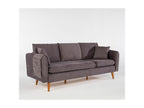 Boisona 3-seater sofa in Anthracite Velvet USJC31789