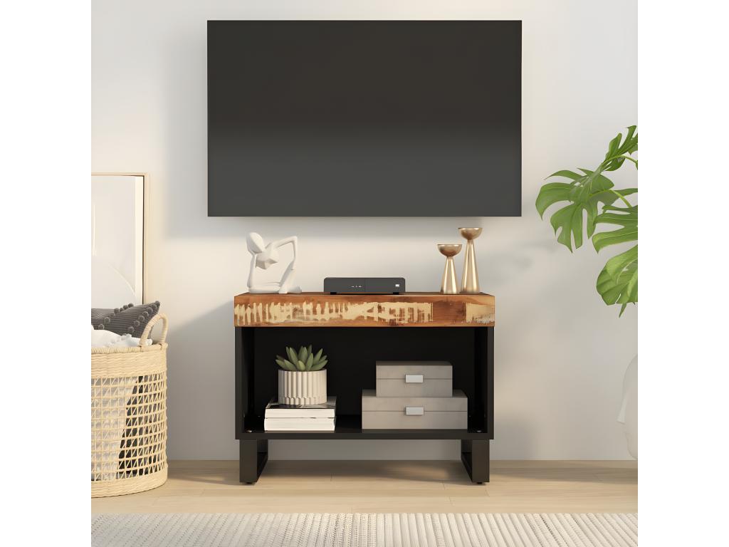 TV stand 60x33x43.5 cm solid reclaimed wood ETHV50603