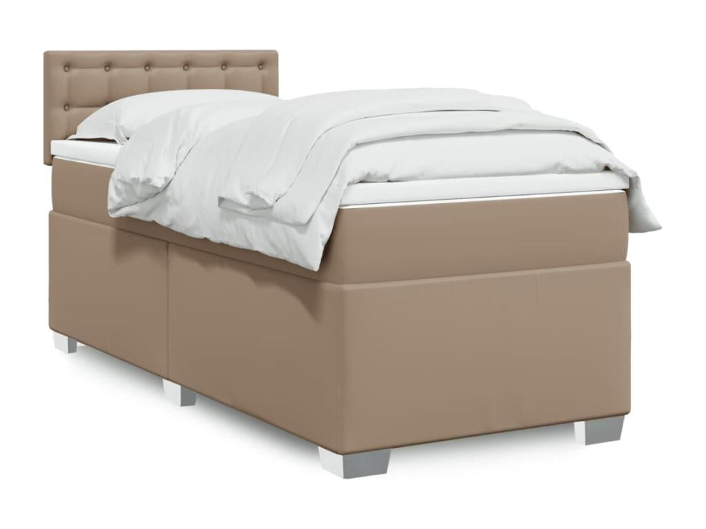 Boisona bed base with Cappuccino mattress 100x200 cm CTAW09153