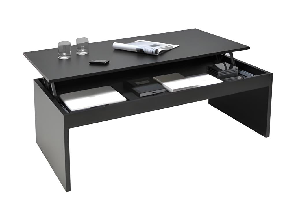 Boisona lift-top coffee table 100x50cm / Black XMLK05189