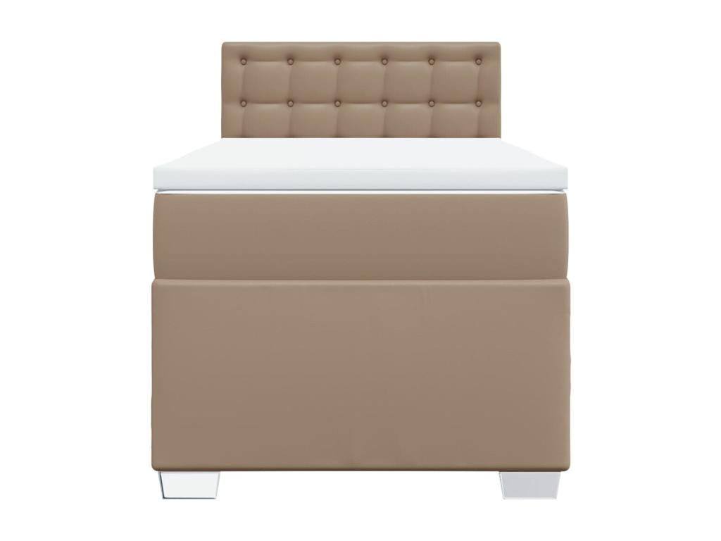 Boisona bed base with Cappuccino mattress 100x200 cm CTAW09153