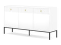 Boisona Sideboard SB154 3D3D 154x39x83 White FEZM70891