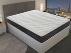 Cooling memory foam mattress with 11 different zones, 70x190 cm, JCIT16572