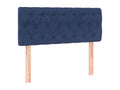 Blue Headboard 100x7x78/88 cm Fabric JBES32397
