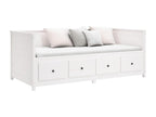 White Daybed 90x190 cm Solid Pine Wood VCMD40652