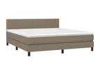 Upholstered bed base with Boisona mattress 180x200 cm Fabric YWHS32484