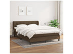 Boisona bed base with mattress, dark brown, 140x190 MKDF82986