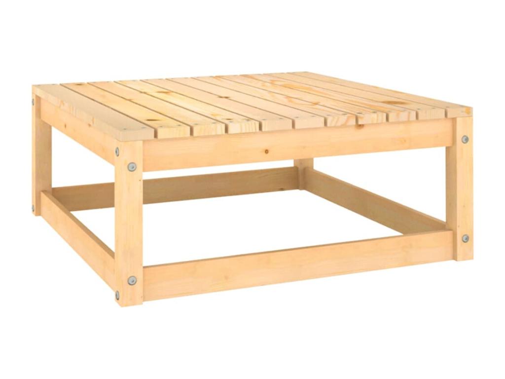 9-piece garden furniture set with cushions, solid pine wood, GEMV23341