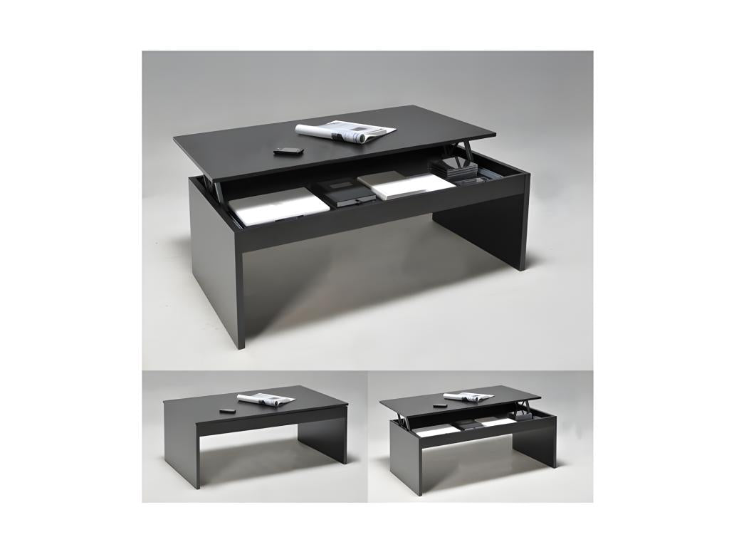 Boisona lift-top coffee table 100x50cm / Black XMLK05189