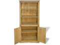 Boisona KIXZ04102 2-Door Storage Cabinet in Natural Solid Pine