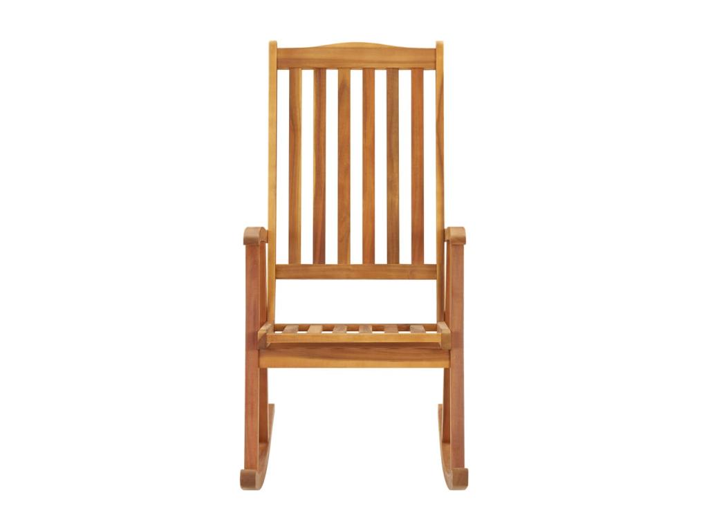 Rocking chair with cushions, solid Boisona wood, YRGM69333