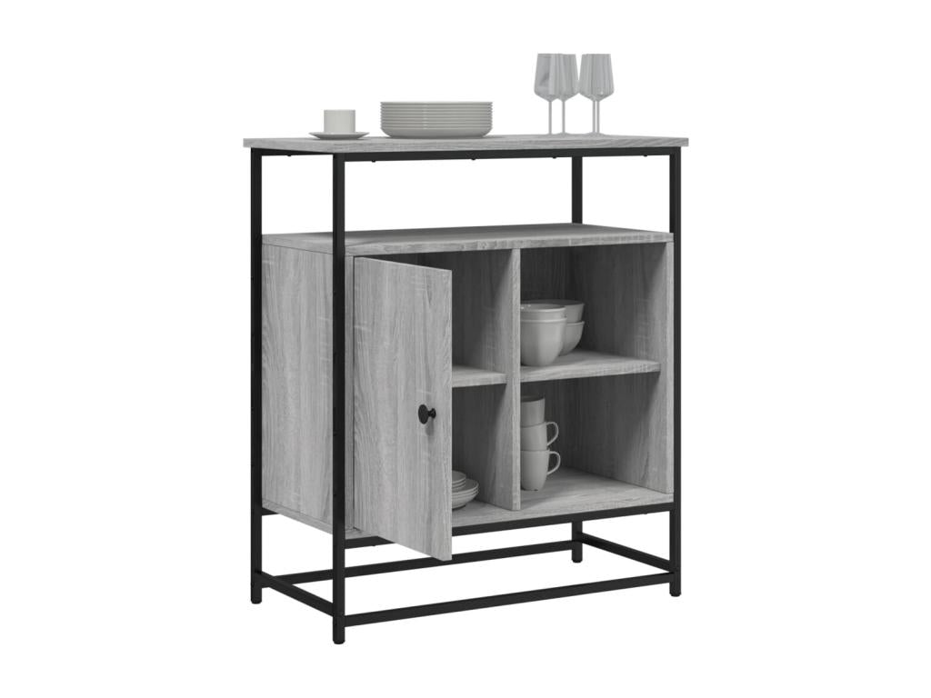 Boisona grey sideboard 69x35x80 cm engineered wood KAJM85327