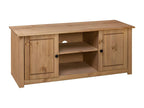 TV stand 120x40x50 cm Solid pine wood Boisona range UYLN85504