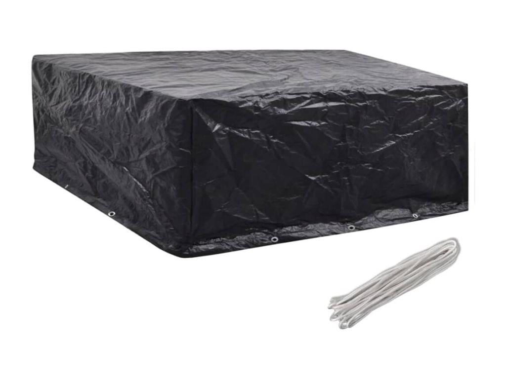 2-piece garden furniture covers with 10 eyelets, 260x260x90 cm AIUA16693