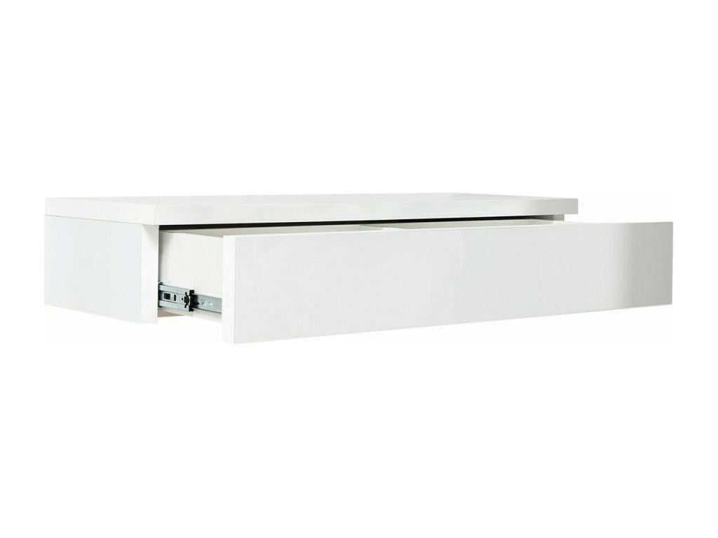 Boisona 186 Dressing Table, Glossy White - White 20x100x38cm WGXM50717