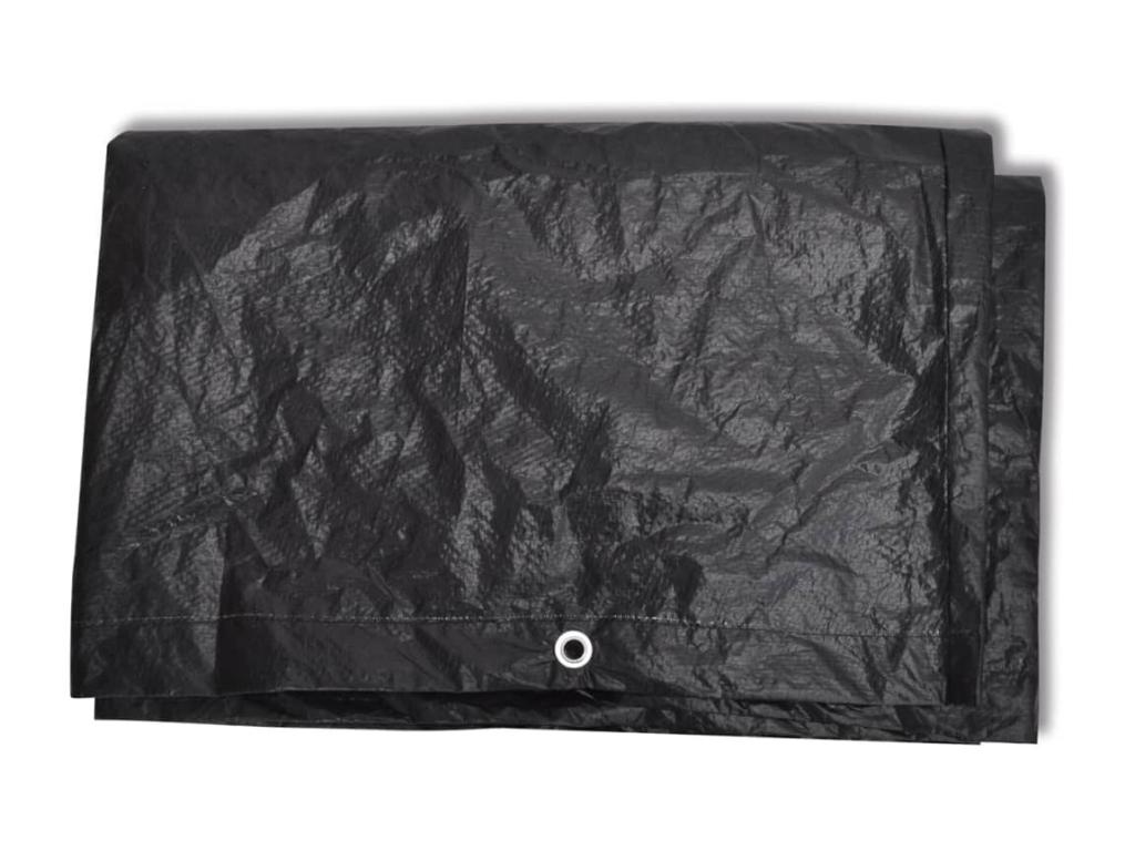 2-piece garden furniture covers with 10 eyelets, 260x260x90 cm AIUA16693