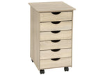 Beige wooden office cabinet 36x40x65 cm 0508103 OEZV65268