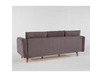 Boisona 3-seater sofa in Anthracite Velvet USJC31789