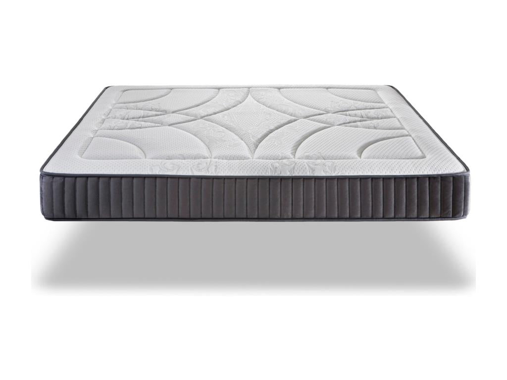Boisona Mattress 105x190cm, 24cm Thick - High-Density Foam - Multi-Zone Comfort System USJX60744