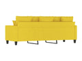 3-seater sofa, light yellow, 180 cm, fabric PQFK03795