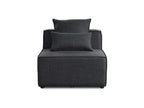 Home Boisona Modular Sofa Boisona Anthracite Central Sofa WPMB72938