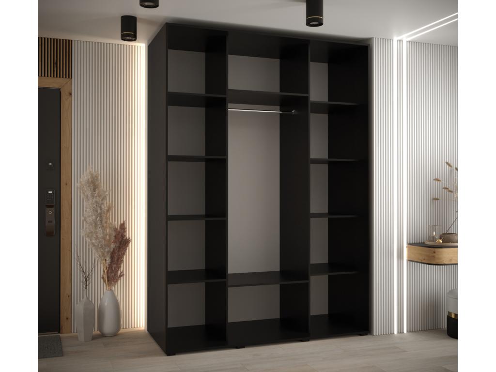 Boisona 12 Sliding Door Wardrobe 235.2/160/60 3 Doors STVZ71627