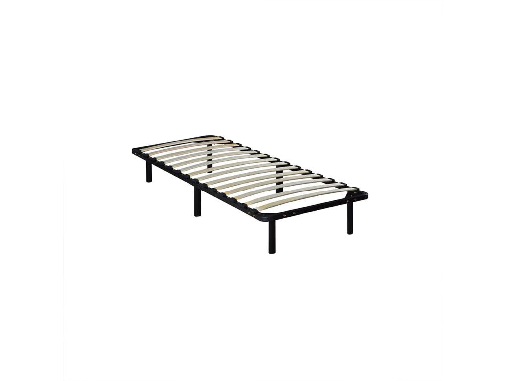 Boisona - Boisona metal bed base 90x200 cm - Black - Delivered in Boisona MJSA10923