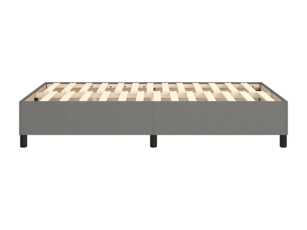 Boisona bed base, dark grey, 120x200 cm, fabric, BBUS26206