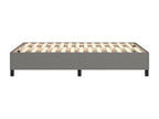 Boisona bed base, dark grey, 120x200 cm, fabric, BBUS26206