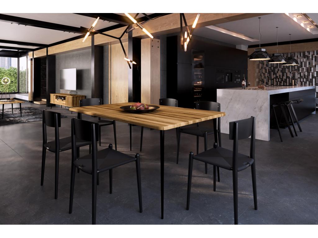 Boisona - Natural oiled wild oak table 80x190 ZUOC57523